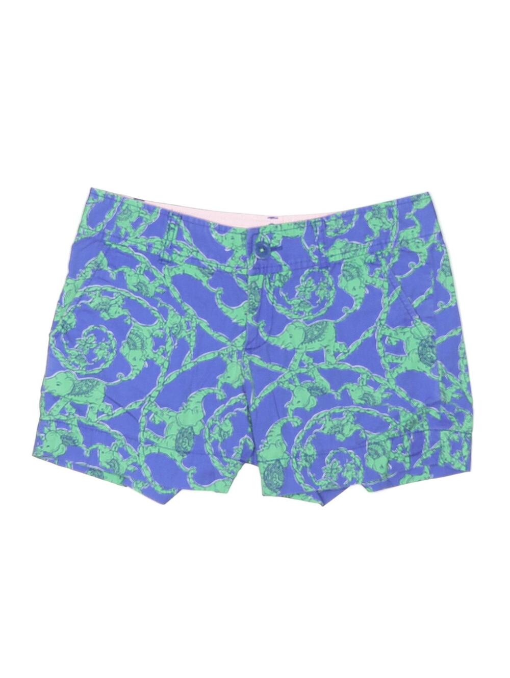 Lilly Pulitzer Size 0 Blue and Green Shorts